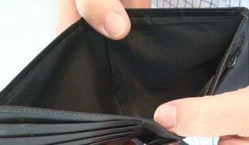 Prázdná peněženka