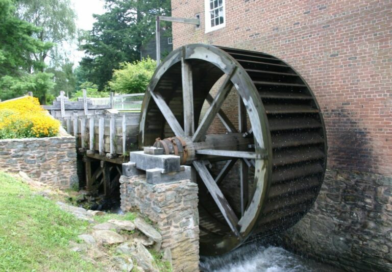 Vodní mlýn - mlýnské kolo