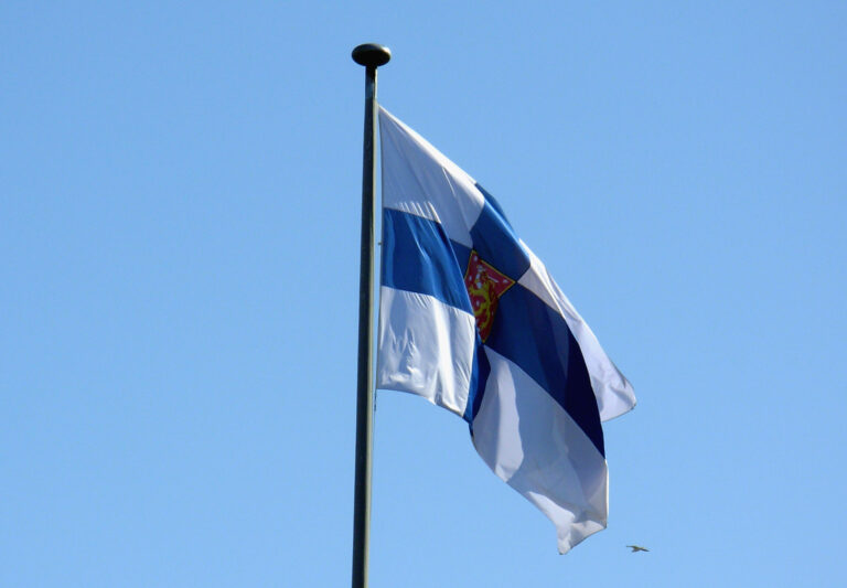Finsko - finská vlajka