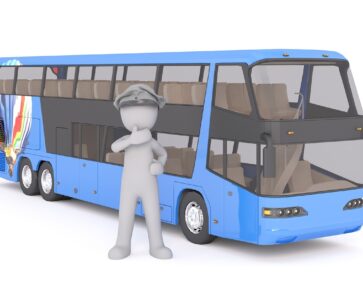 Autobus - řidič autobusu